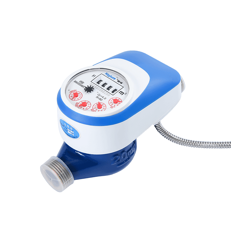 Dry Type Wired Remote Water Meter with Ball Valve