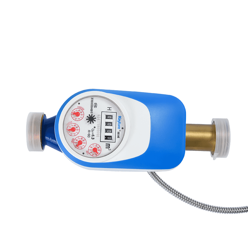 Dry Type Wired Remote Water Meter with Ball Valve