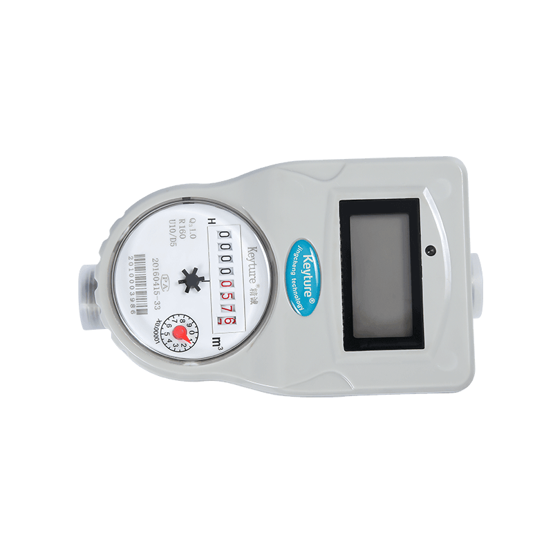 RF Card Stainless Steel Drinkable Cold Dry Type Water Meter with Ball Valve