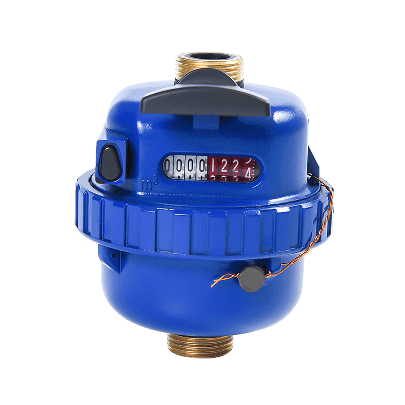 Rotary Piston Volumetric Plastic Body Water Meter Domestic