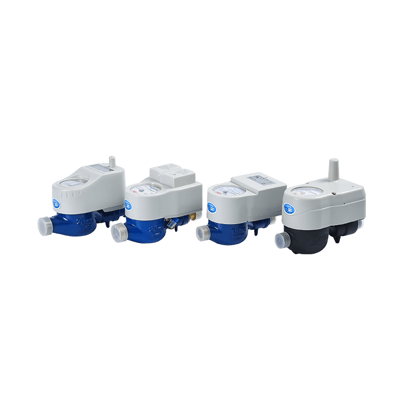 Horizontal Dn20 Wireless Remote Water Meter With Ball Valve