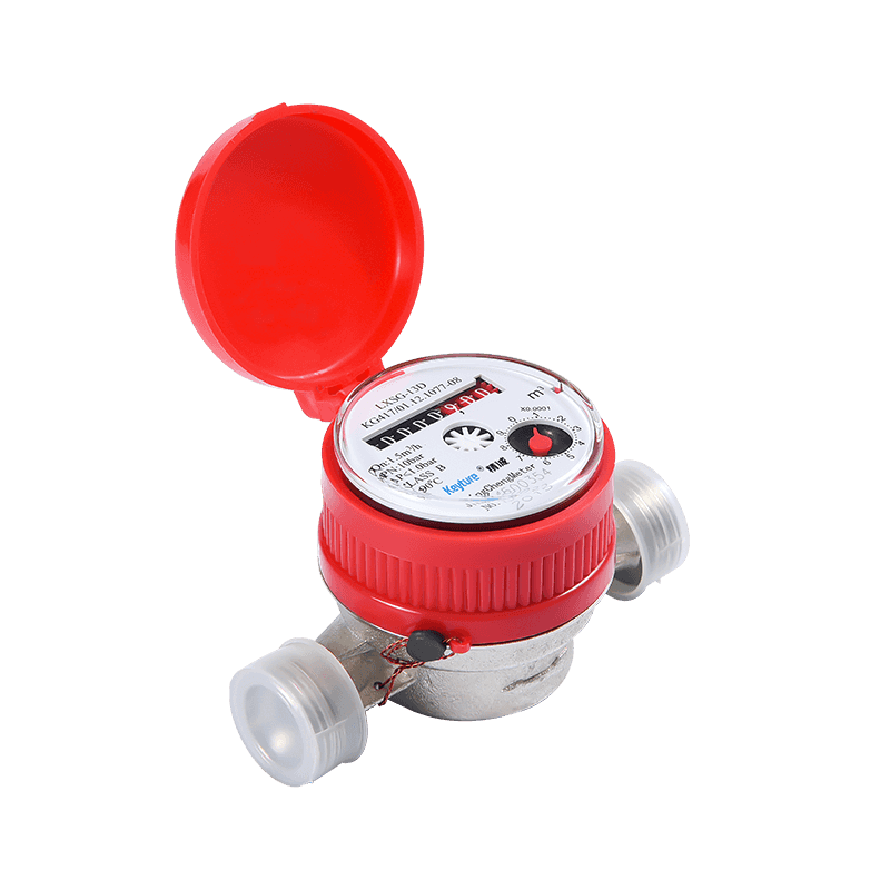 Single-Jet Stainless Body Dry Type Hot Water Meter