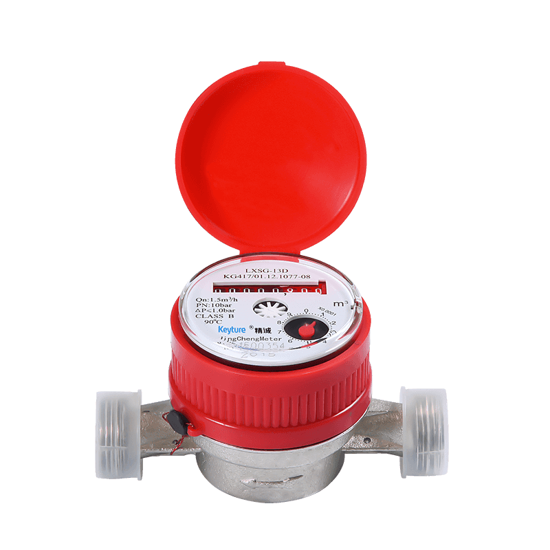 Single-Jet Stainless Body Dry Type Hot Water Meter