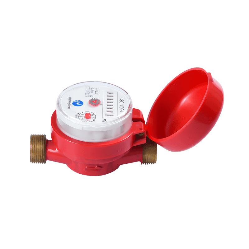 Single-Jet Brass Body Dry Type Hot Water Meter