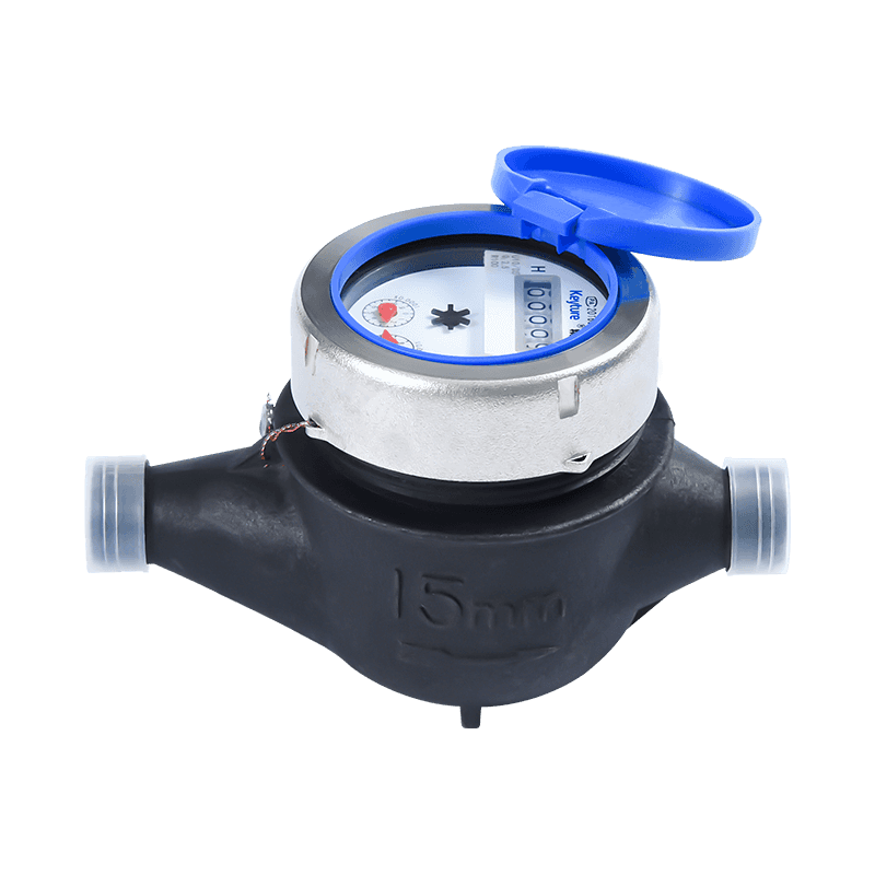 Wet Type Vane Wheel Plastic Body Multi Jet Cold Water Meter