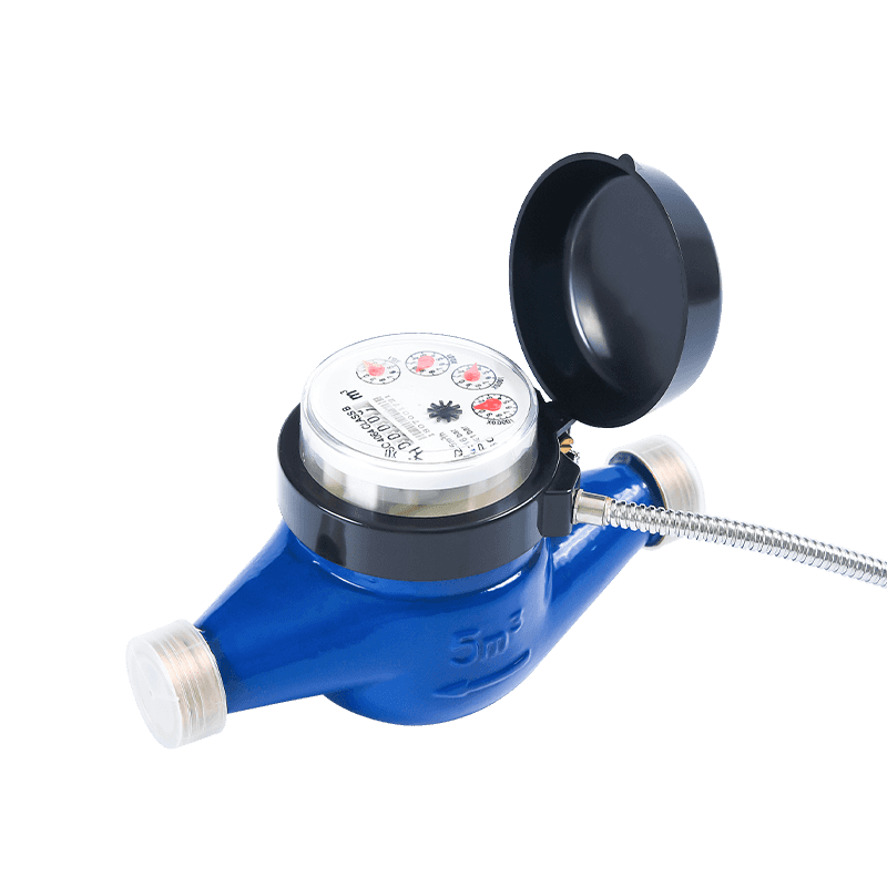 Dry Type Wired Remote Brass Body Water Meter