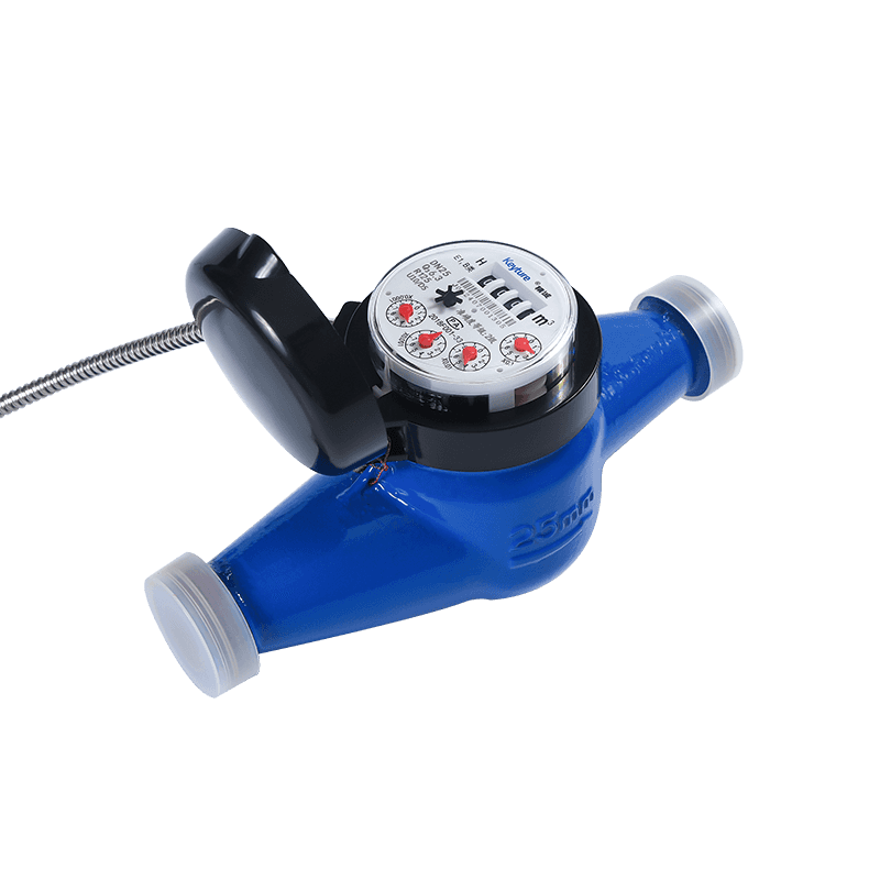 Dry Type Wired Remote Brass Body Water Meter