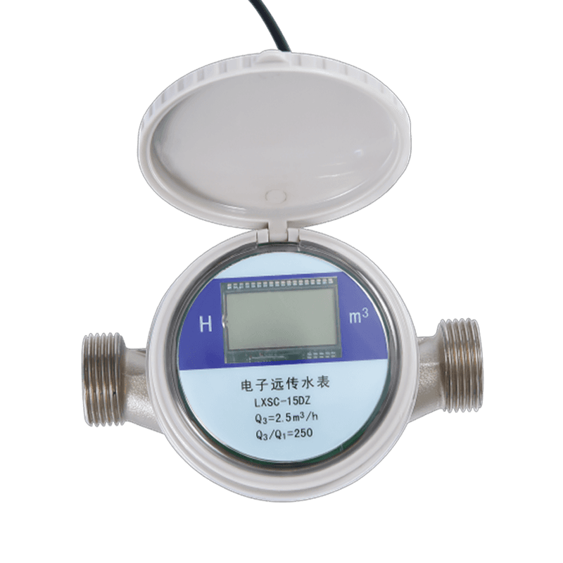 Single-Jet Wired Remote Stainless Body Water Meter With Digital Screen,Non Valve Control