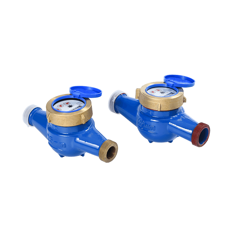 Wet Type Semi-Liquid Sealed Multi Jet Brass Body Water Meter