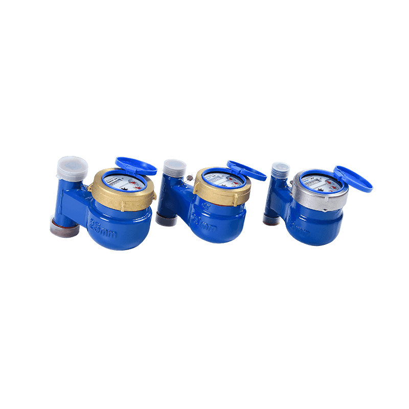 Wet Type Semi-Liquid Sealed Multi Jet Brass Body Water Meter