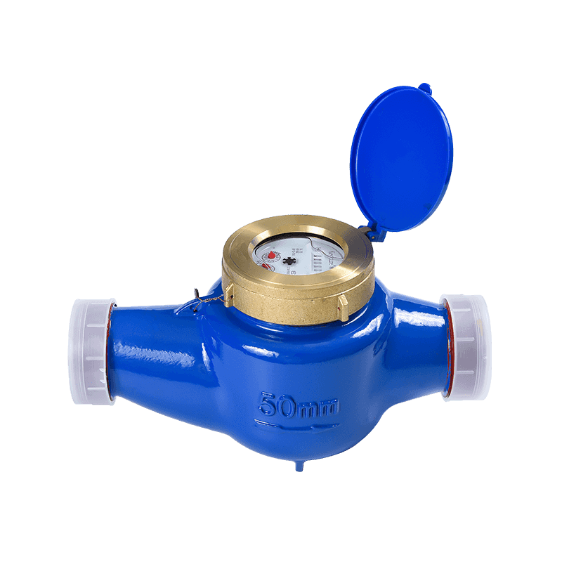 Wet Type Semi-Liquid Sealed Multi Jet Brass Body Water Meter