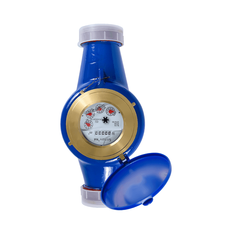 Wet Type Semi-Liquid Sealed Multi Jet Brass Body Water Meter