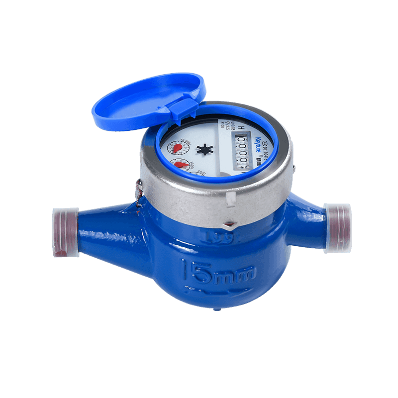 Wet Type Semi-Liquid Sealed Multi Jet Brass Body Water Meter