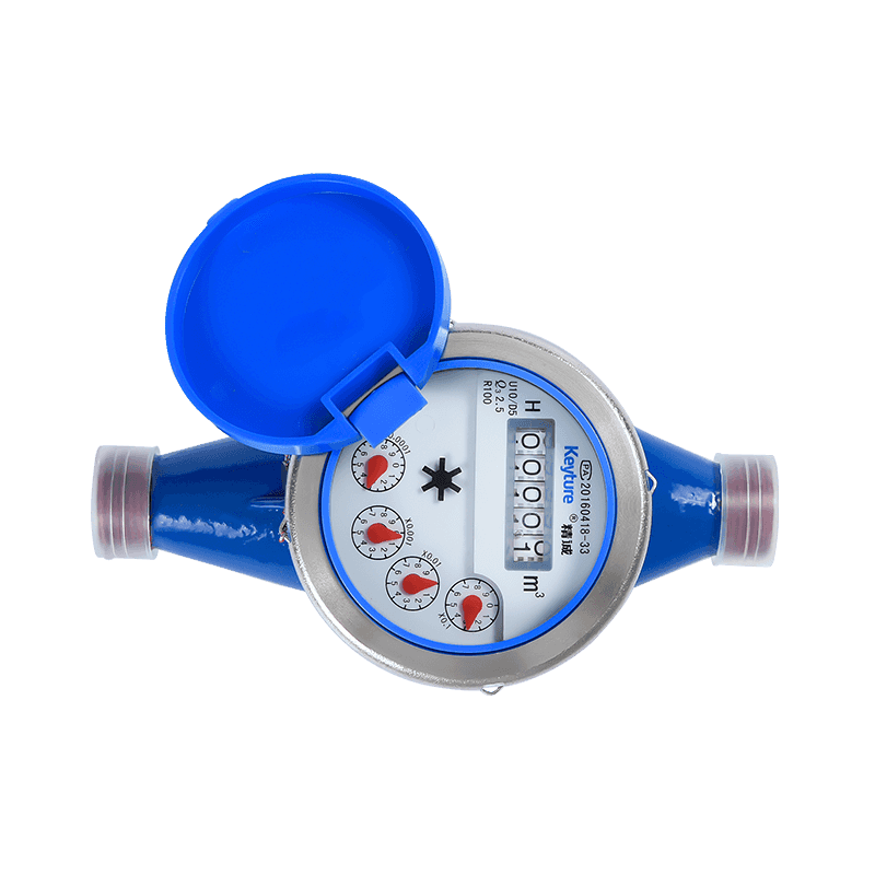 Wet Type Semi-Liquid Sealed Multi Jet Brass Body Water Meter