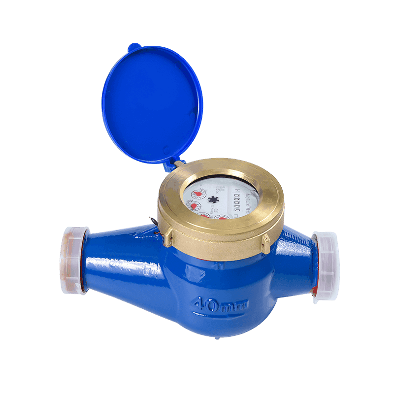 Wet Type Semi-Liquid Sealed Multi Jet Brass Body Water Meter