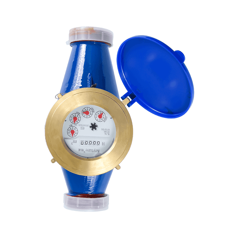 Wet Type Semi-Liquid Sealed Multi Jet Brass Body Water Meter