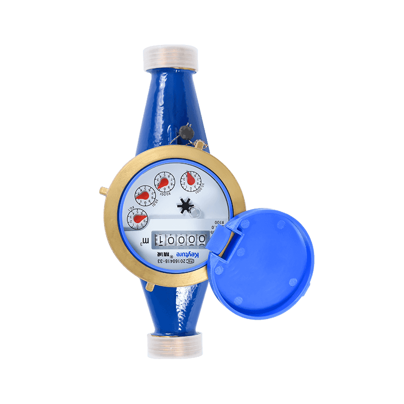 Wet Type Semi-Liquid Sealed Multi Jet Brass Body Water Meter