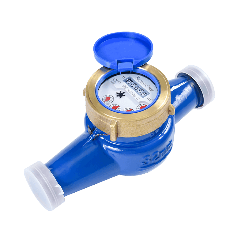 Wet Type Semi-Liquid Sealed Multi Jet Brass Body Water Meter