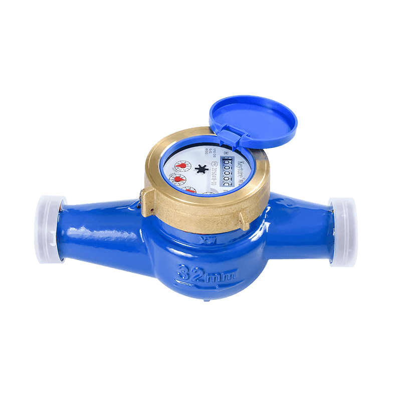 Wet Type Semi-Liquid Sealed Multi Jet Brass Body Water Meter