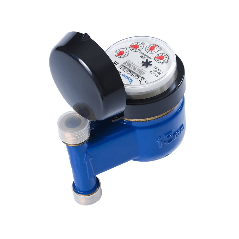 Wet Type Semi-Liquid Sealed Multi Jet Brass Body Water Meter