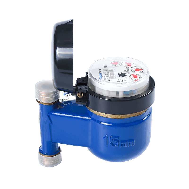 Wet Type Semi-Liquid Sealed Multi Jet Brass Body Water Meter