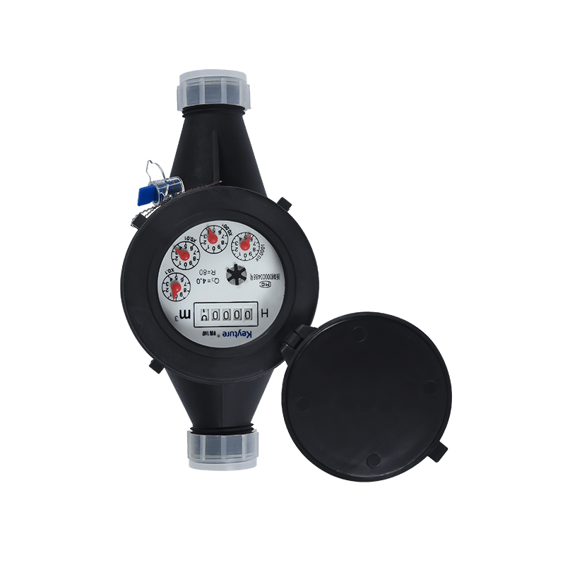 Dry Type Vane Wheel Plastic Body Multi Jet Cold Water Meter